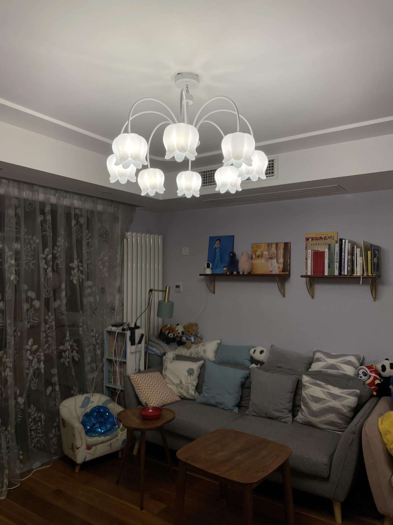 Curved Arm Bell Chandelier - Letslighting