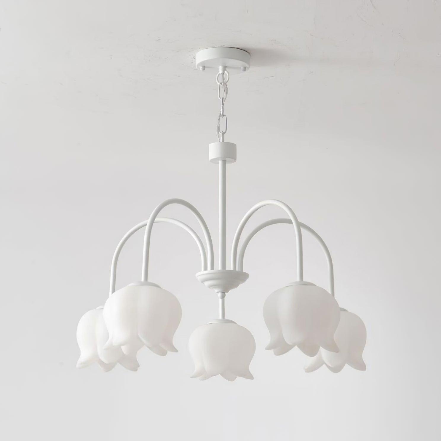 Curved Arm Bell Chandelier - Letslighting