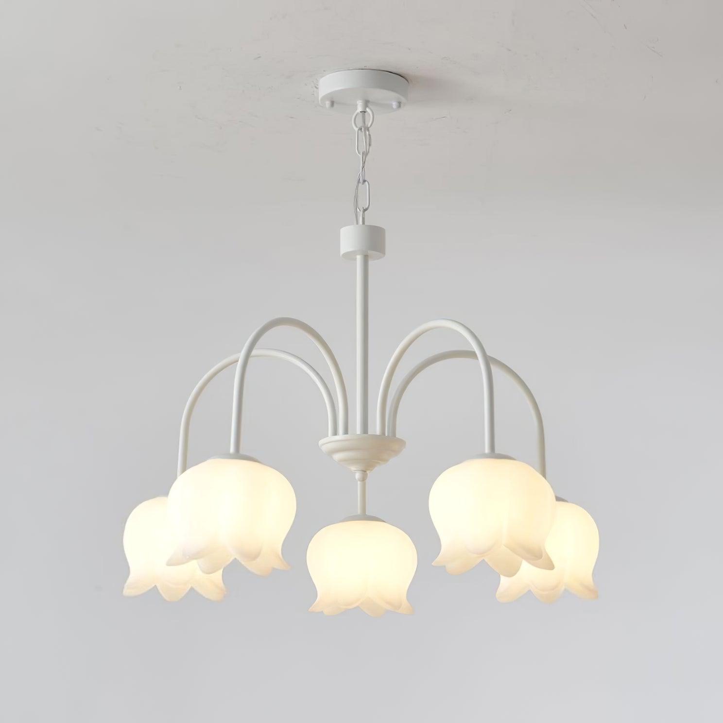 Curved Arm Bell Chandelier - Letslighting