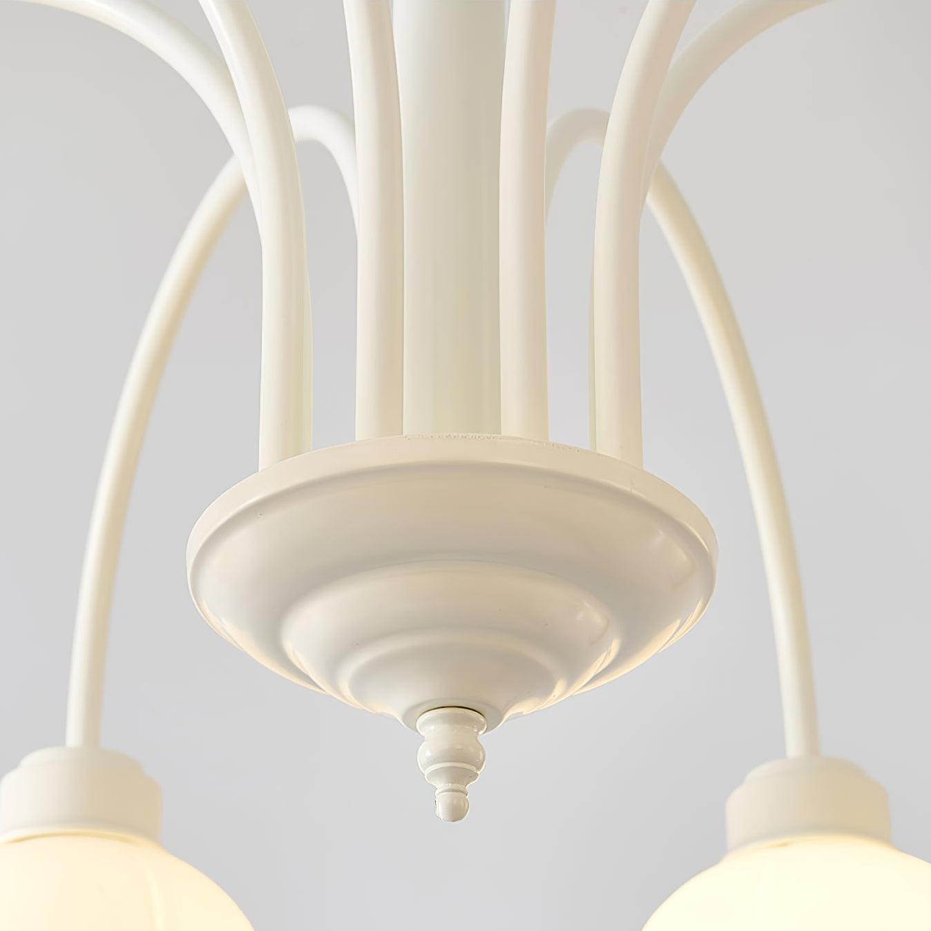 Curved Arm Bell Chandelier - Letslighting