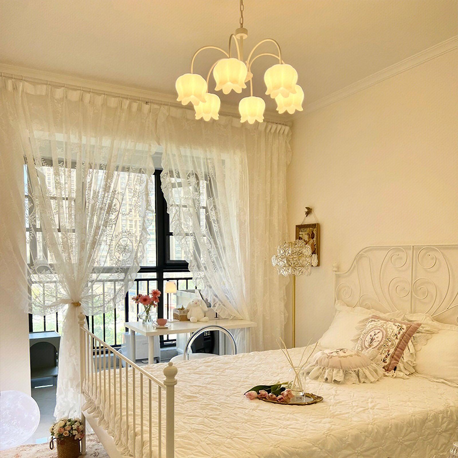 Curved Arm Bell Chandelier - Letslighting