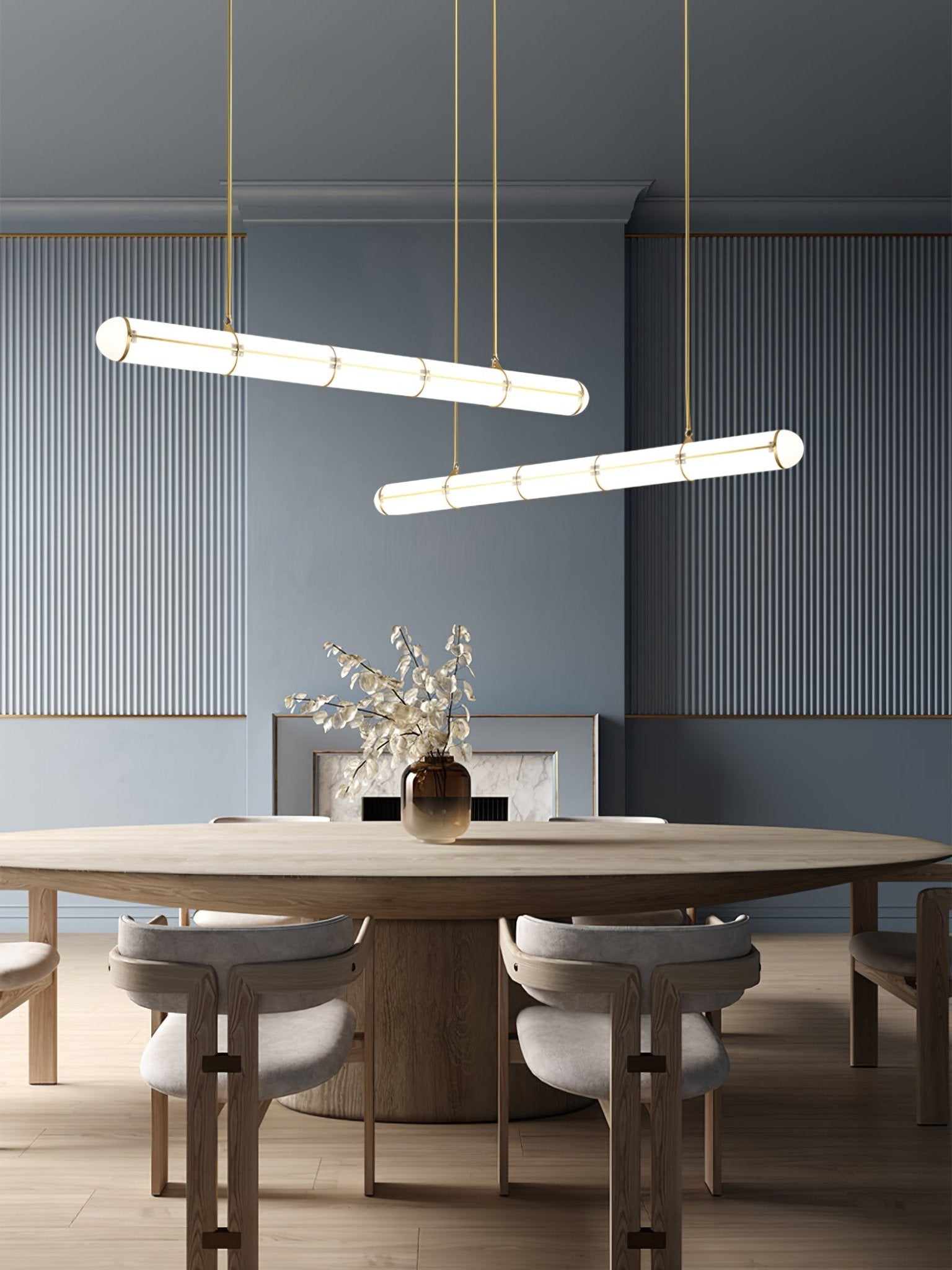 Cylindrical Endless Pendant Light - Letslighting