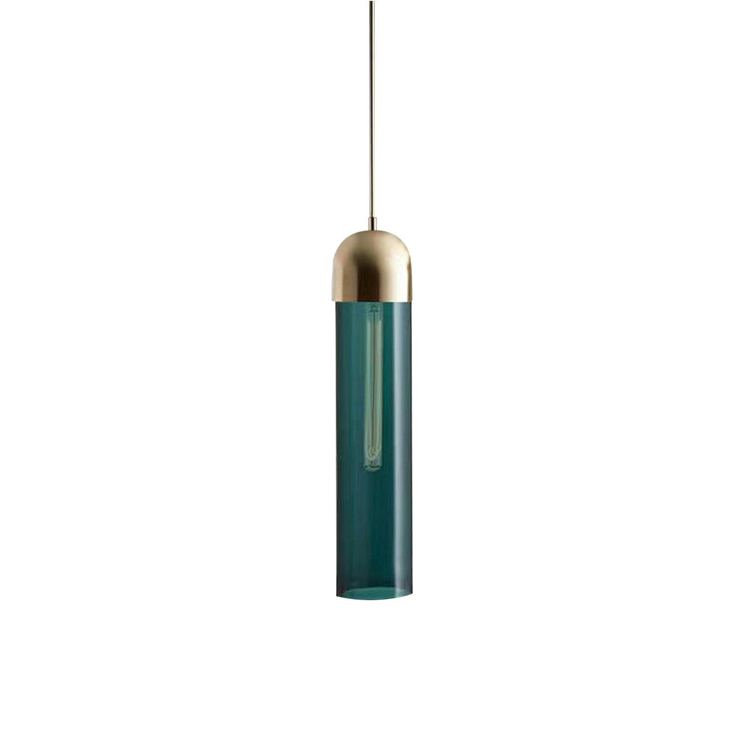 Glass Cylindrical Shape Pendant Light - Letslighting
