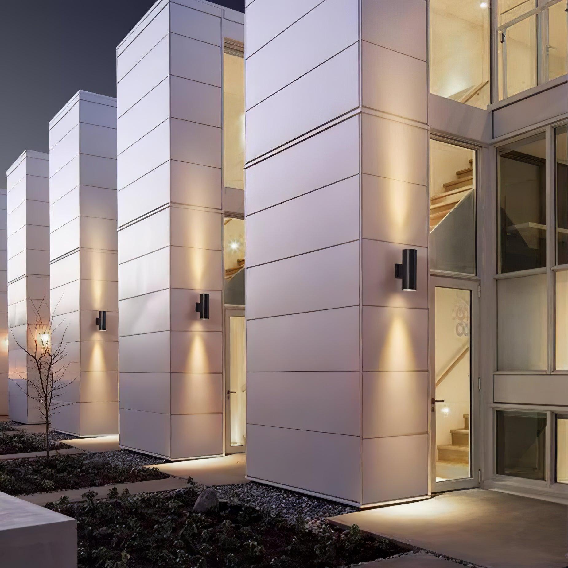 Cylindrical Outdoor Wall Light - Letslighting