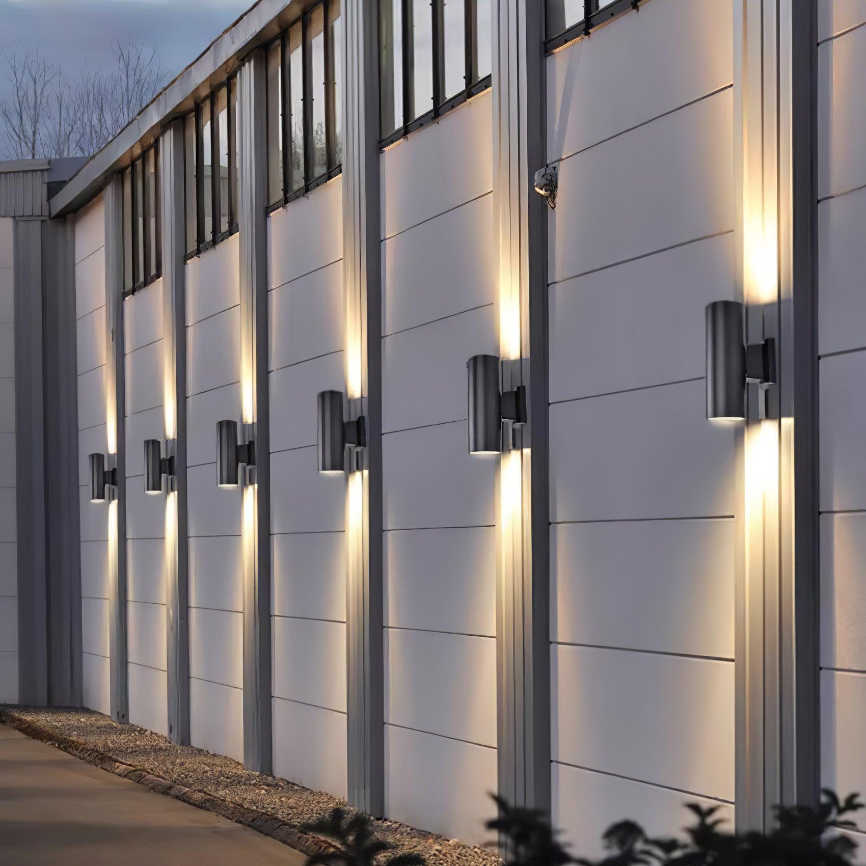Cylindrical Outdoor Wall Light - Letslighting