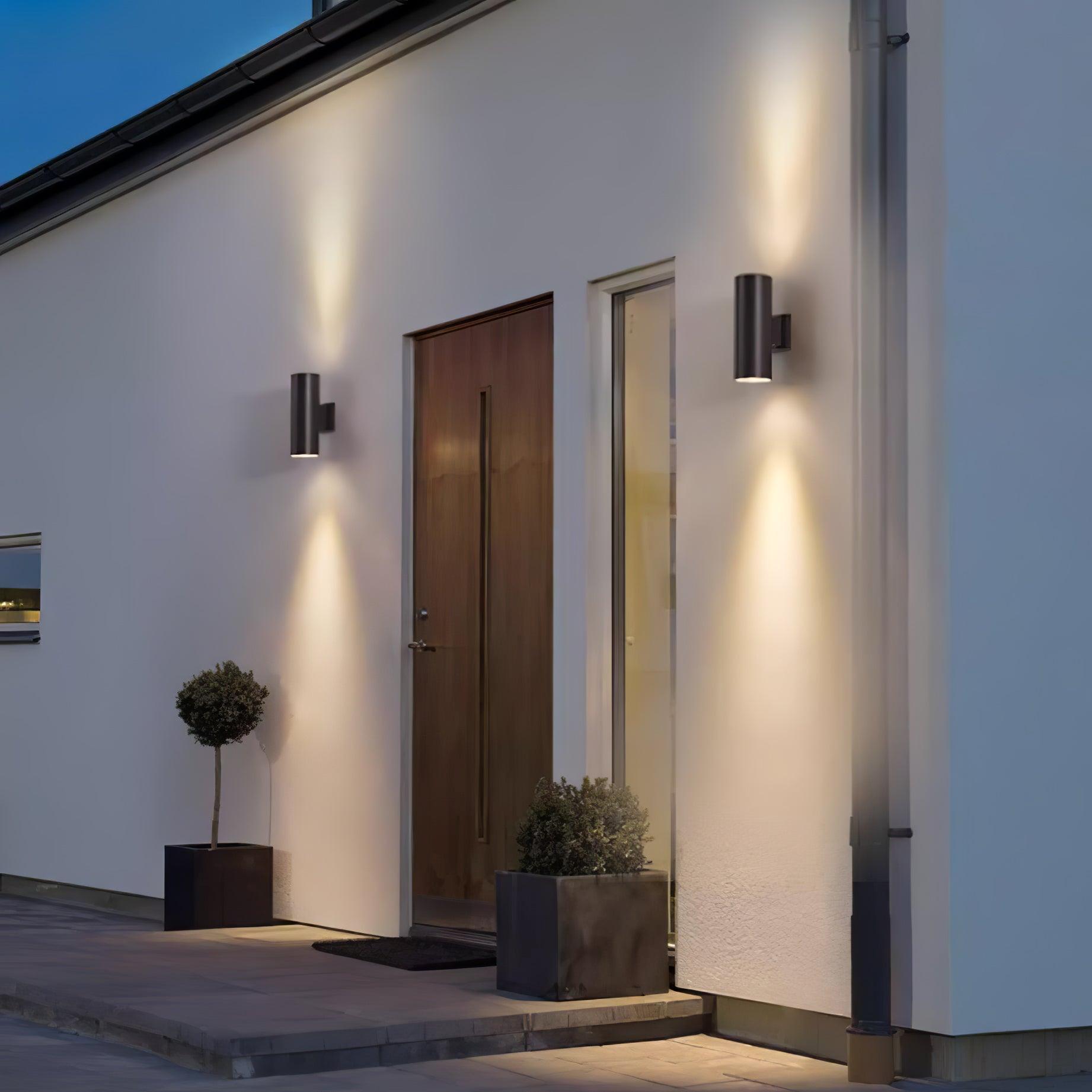 Cylindrical Outdoor Wall Light - Letslighting