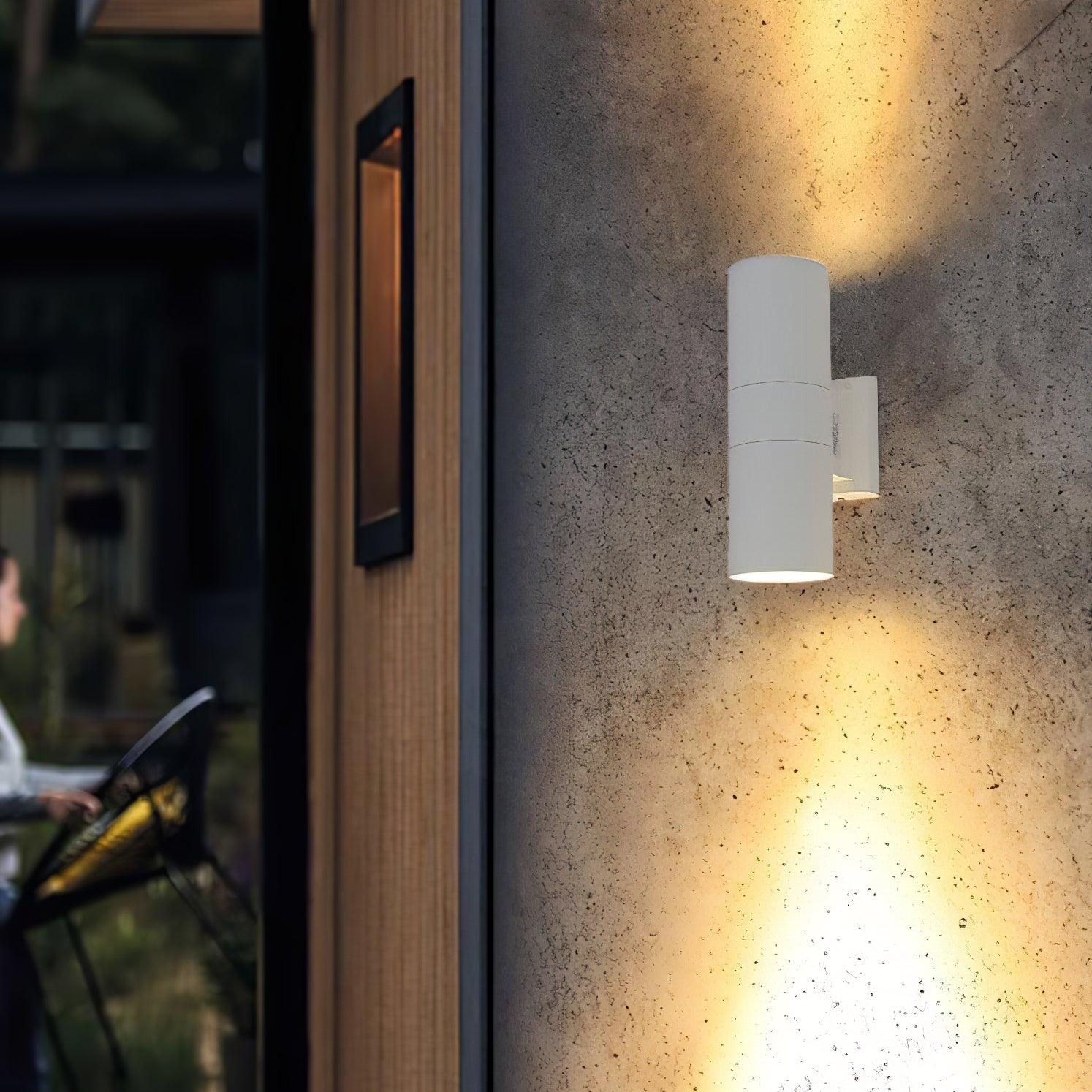 Cylindrical Outdoor Wall Light - Letslighting