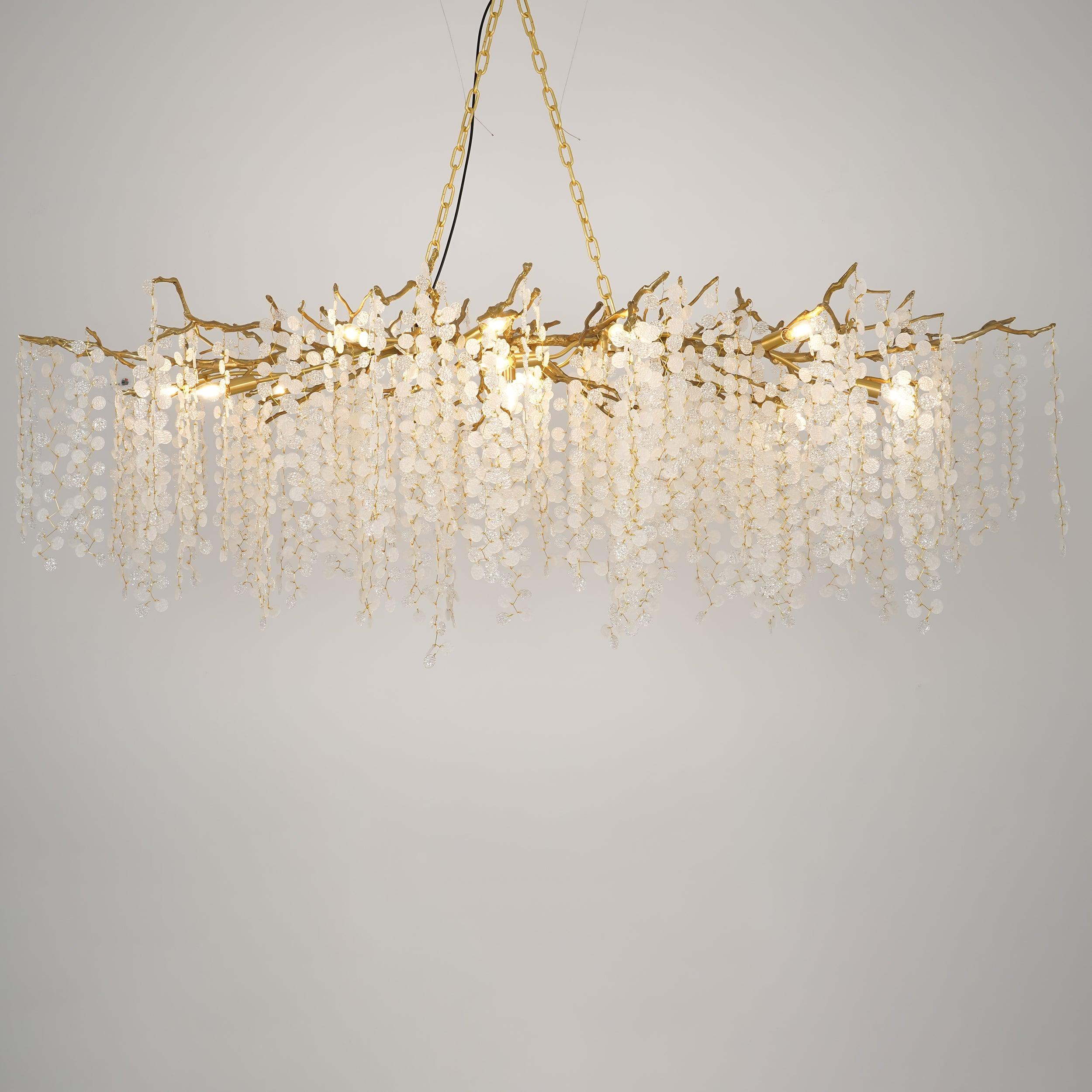 Shiro Noda Crystal Chandelier - Letslighting