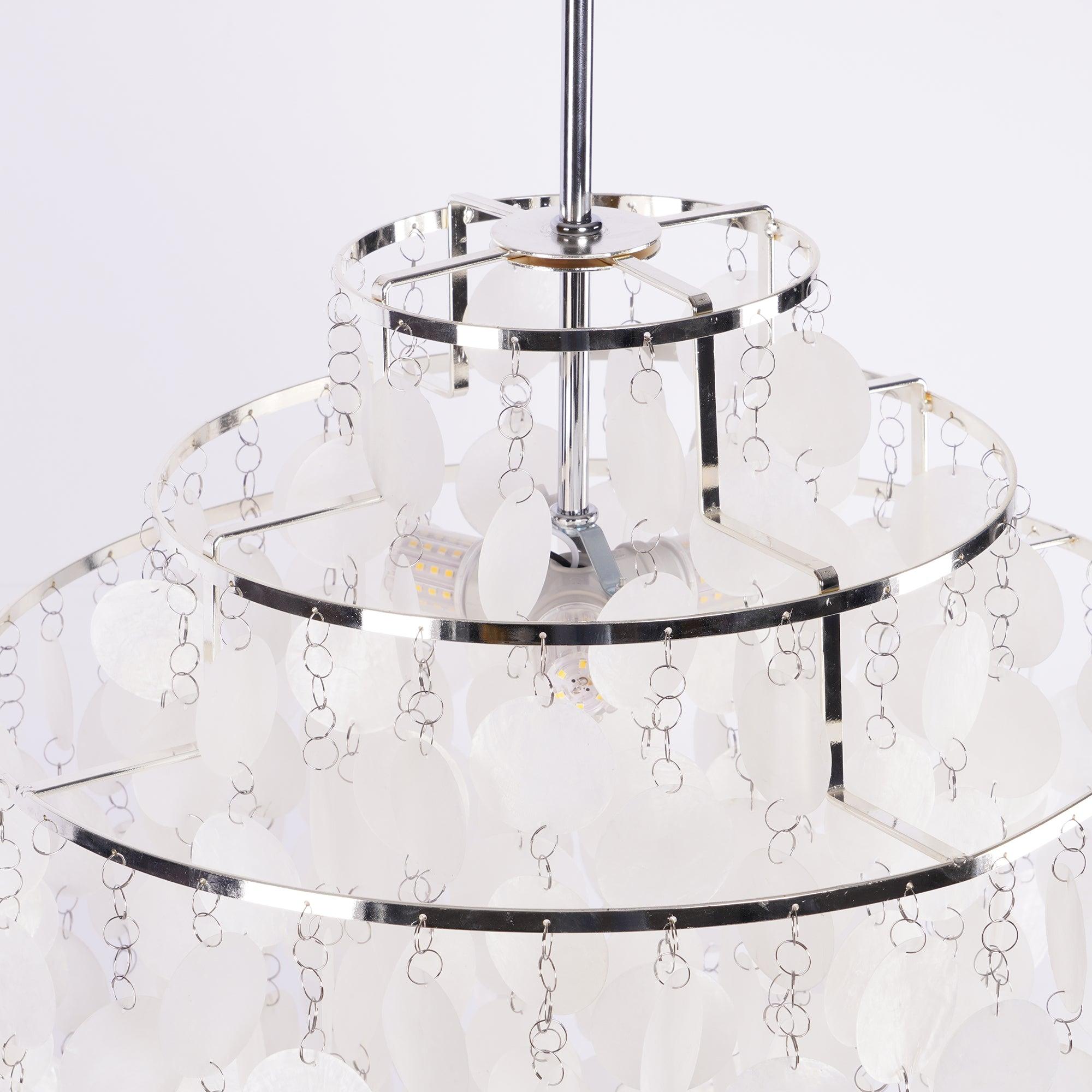 Round Shell Chandelier - Letslighting