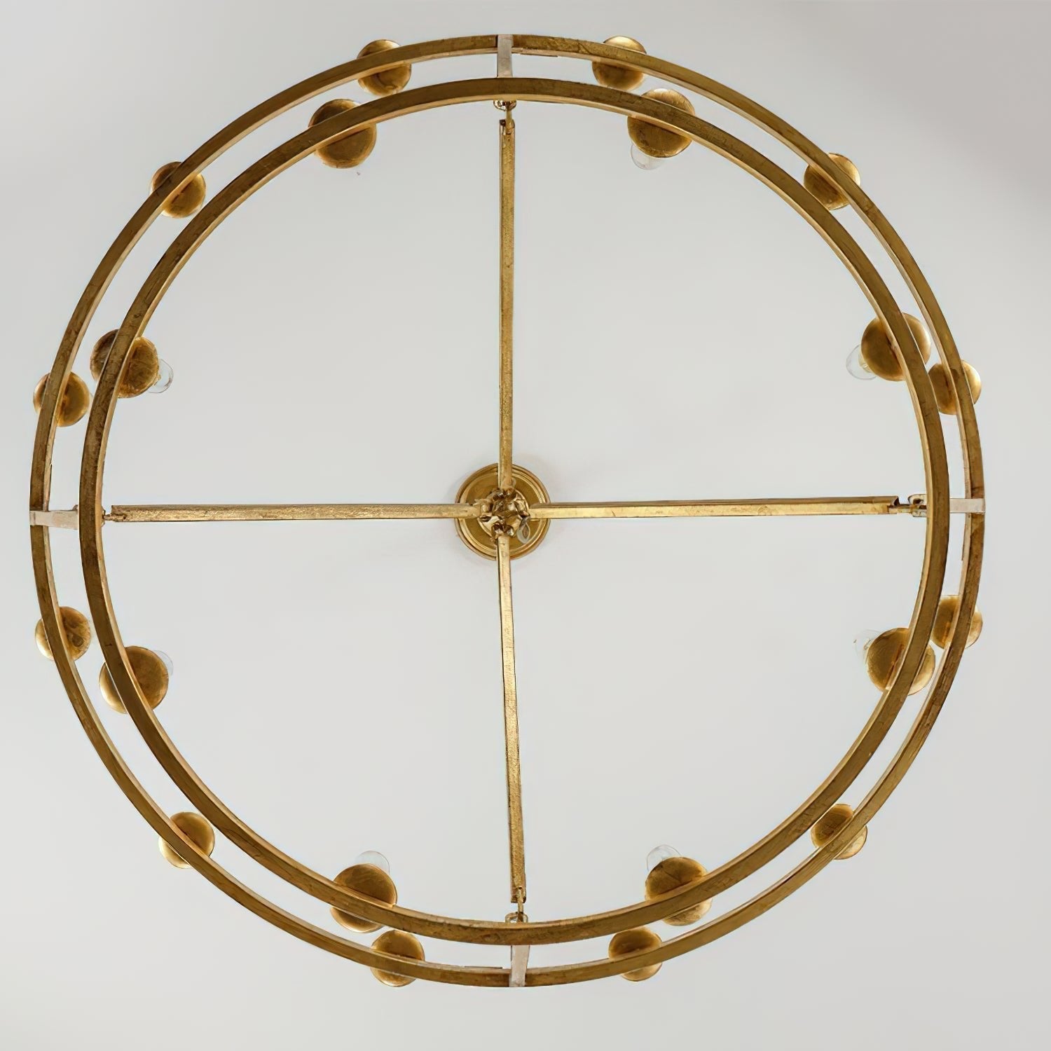 Ivzorarae Sculptural Metal Chandelier - Letslighting