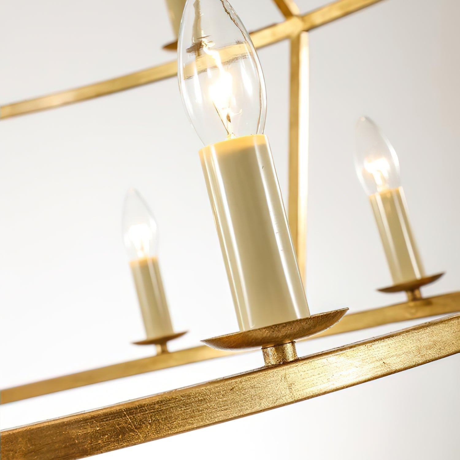 Ivzorarae Sculptural Metal Chandelier - Letslighting