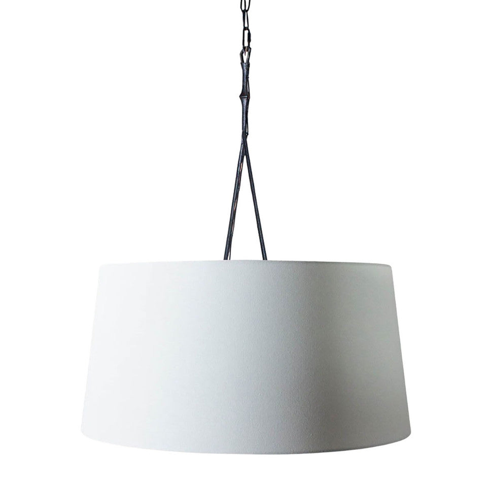 Wink Modern Minimalist Brass Fabric Pendant Lamp - Lamp Copper