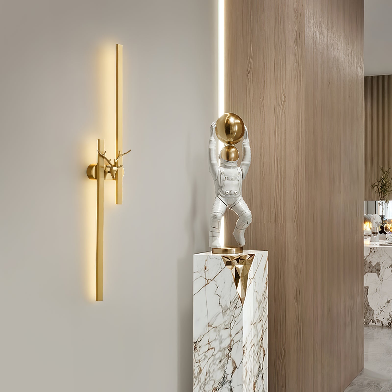 Deer Brass Wall Lamp - Letslighting