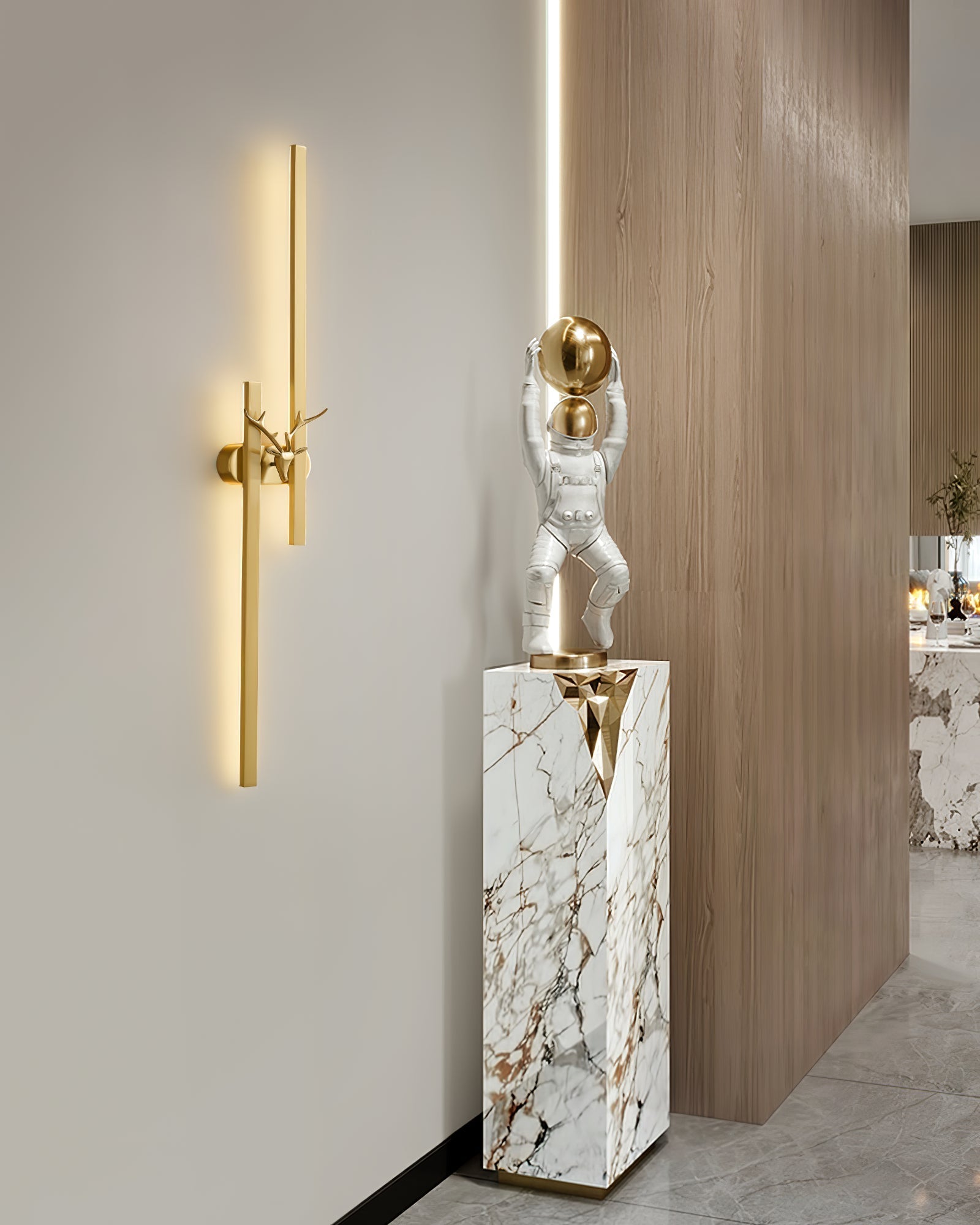 Deer Brass Wall Lamp - Letslighting