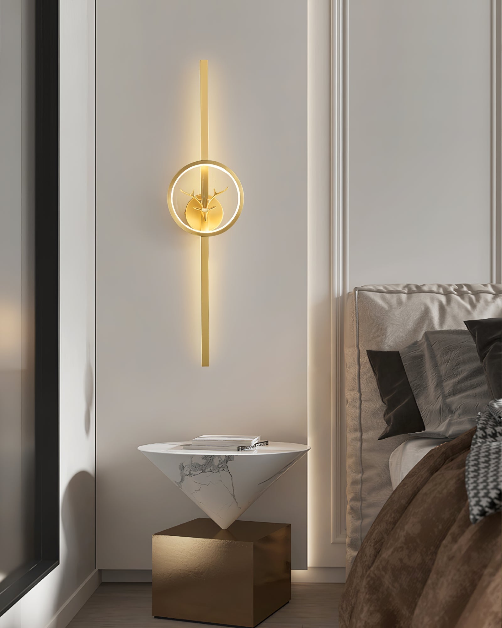 Deer Brass Wall Lamp - Letslighting