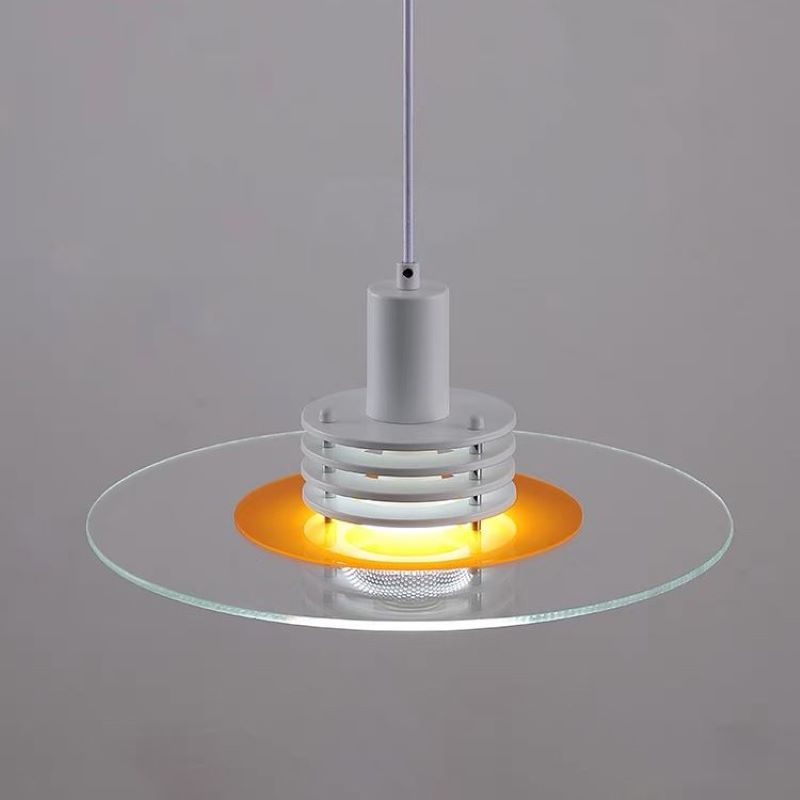 Valentina Minimalista LED Lámpara colgante Metal/Vidrio/Acrílico Dormitorio