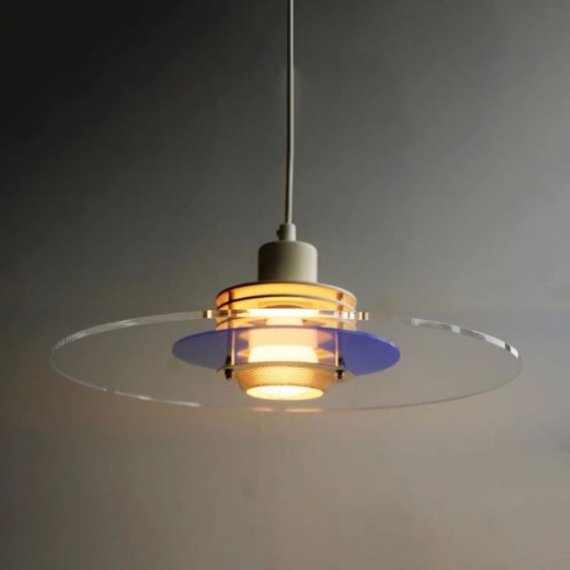 Valentina Minimalista LED Lámpara colgante Metal/Vidrio/Acrílico Dormitorio