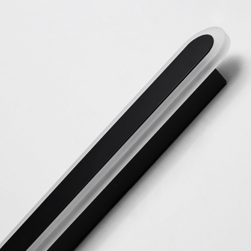 Ray Minimalista Ovalado Lineal Aplique de Pared Exterior