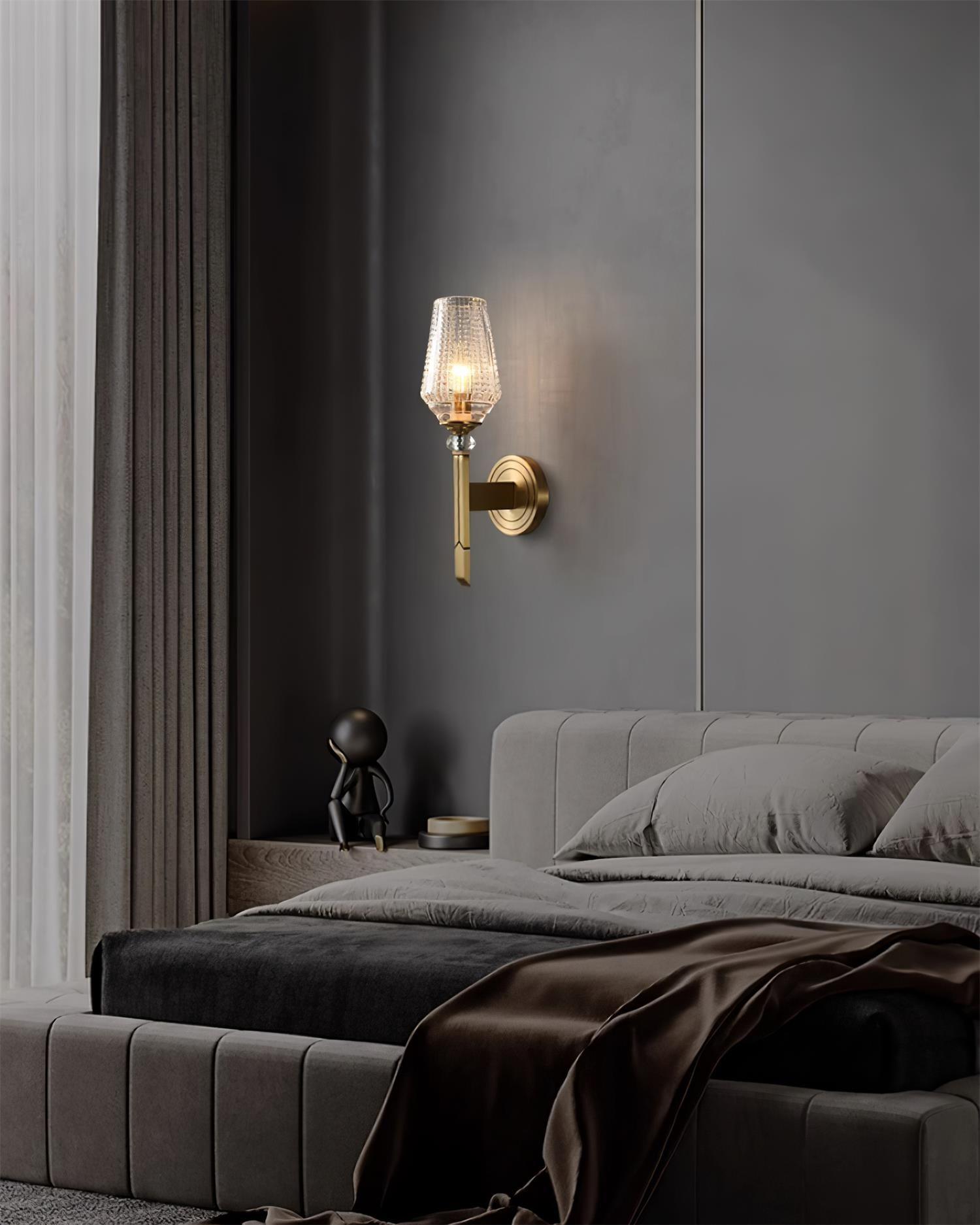 Devora Brass Wall Lamp - Letslighting