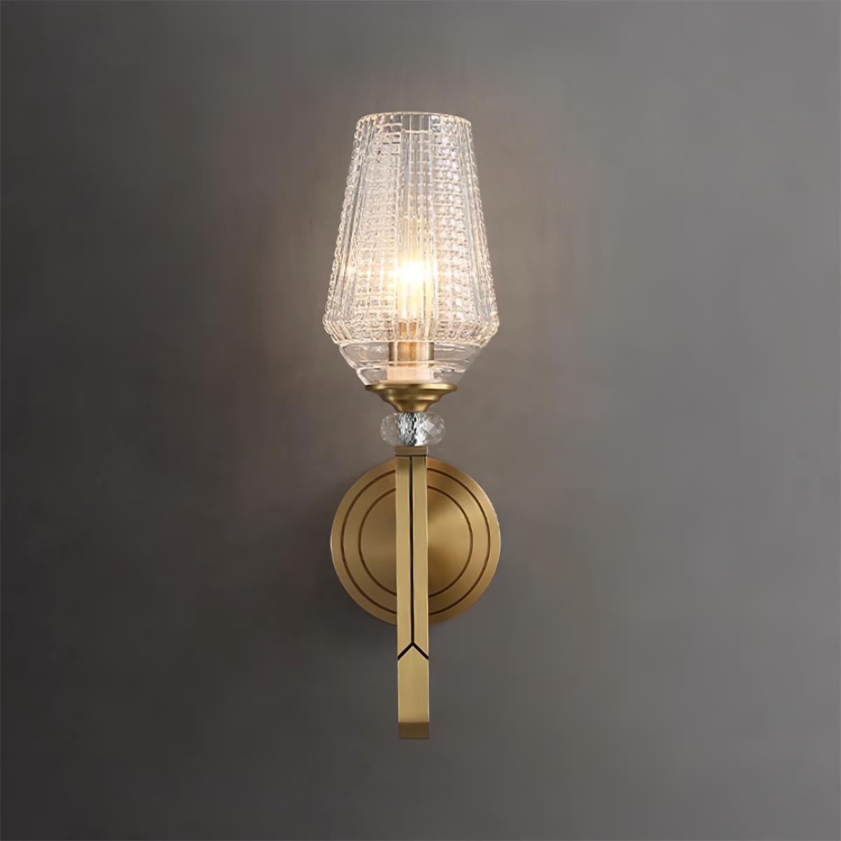 Devora Brass Wall Lamp - Letslighting