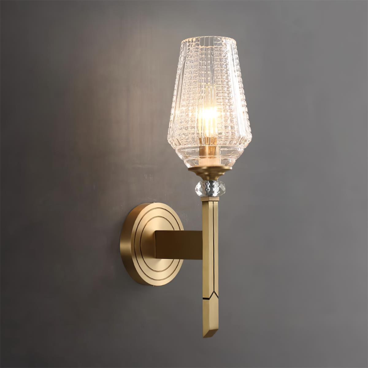Devora Brass Wall Lamp - Letslighting