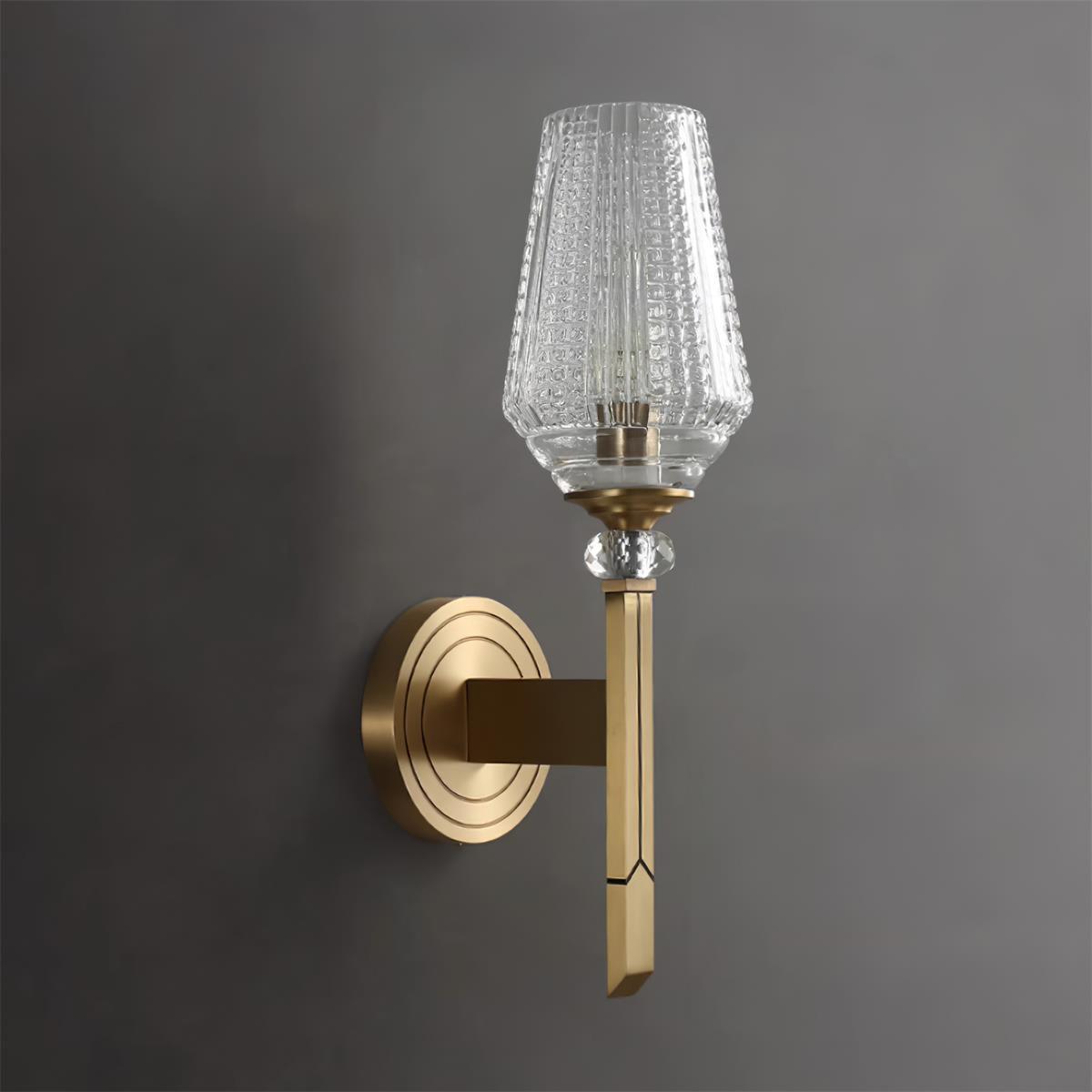 Devora Brass Wall Lamp - Letslighting