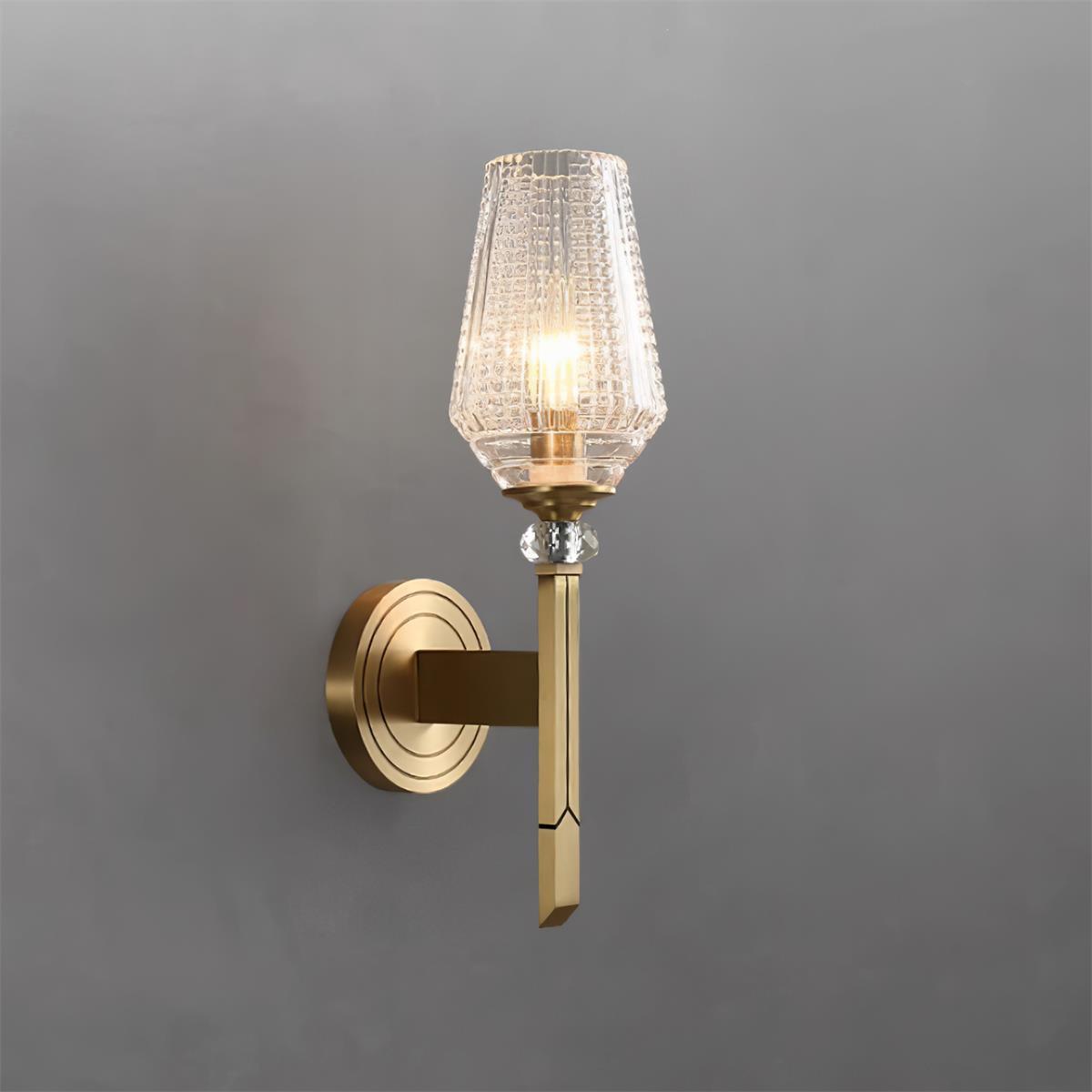 Devora Brass Wall Lamp - Letslighting