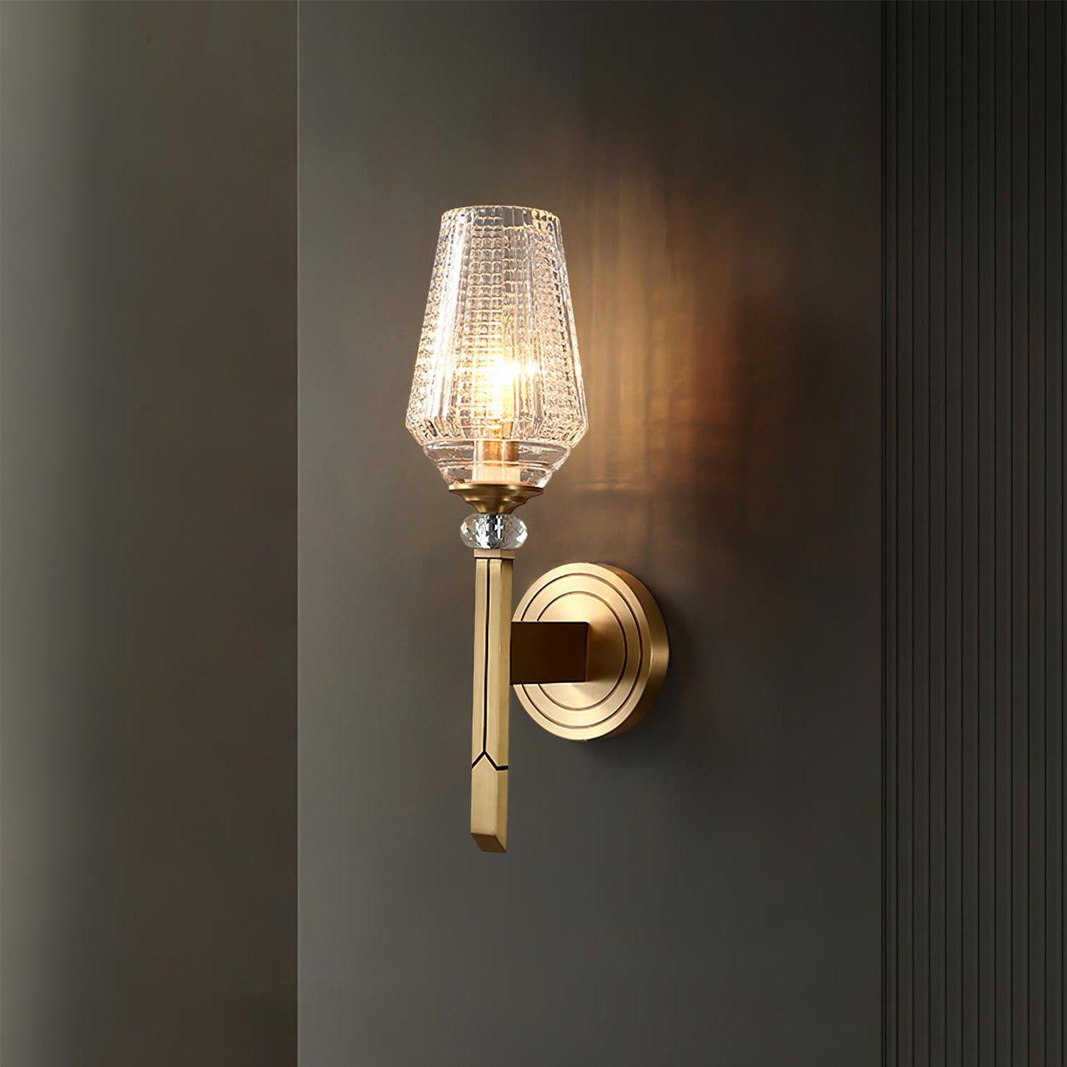 Devora Brass Wall Lamp - Letslighting