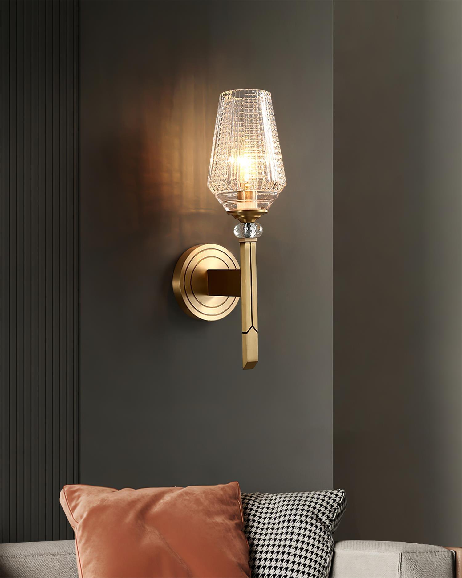 Devora Brass Wall Lamp - Letslighting