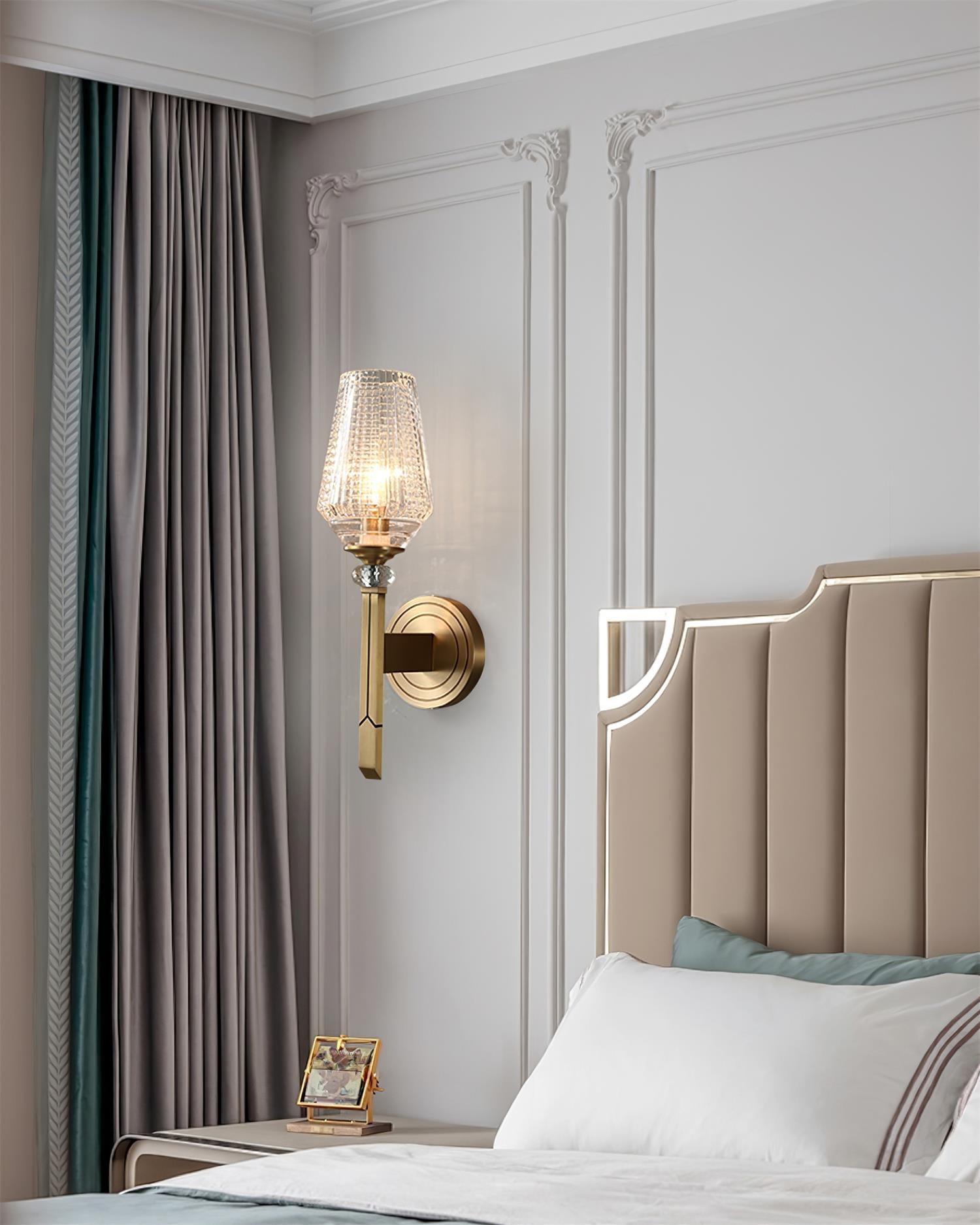 Devora Brass Wall Lamp - Letslighting