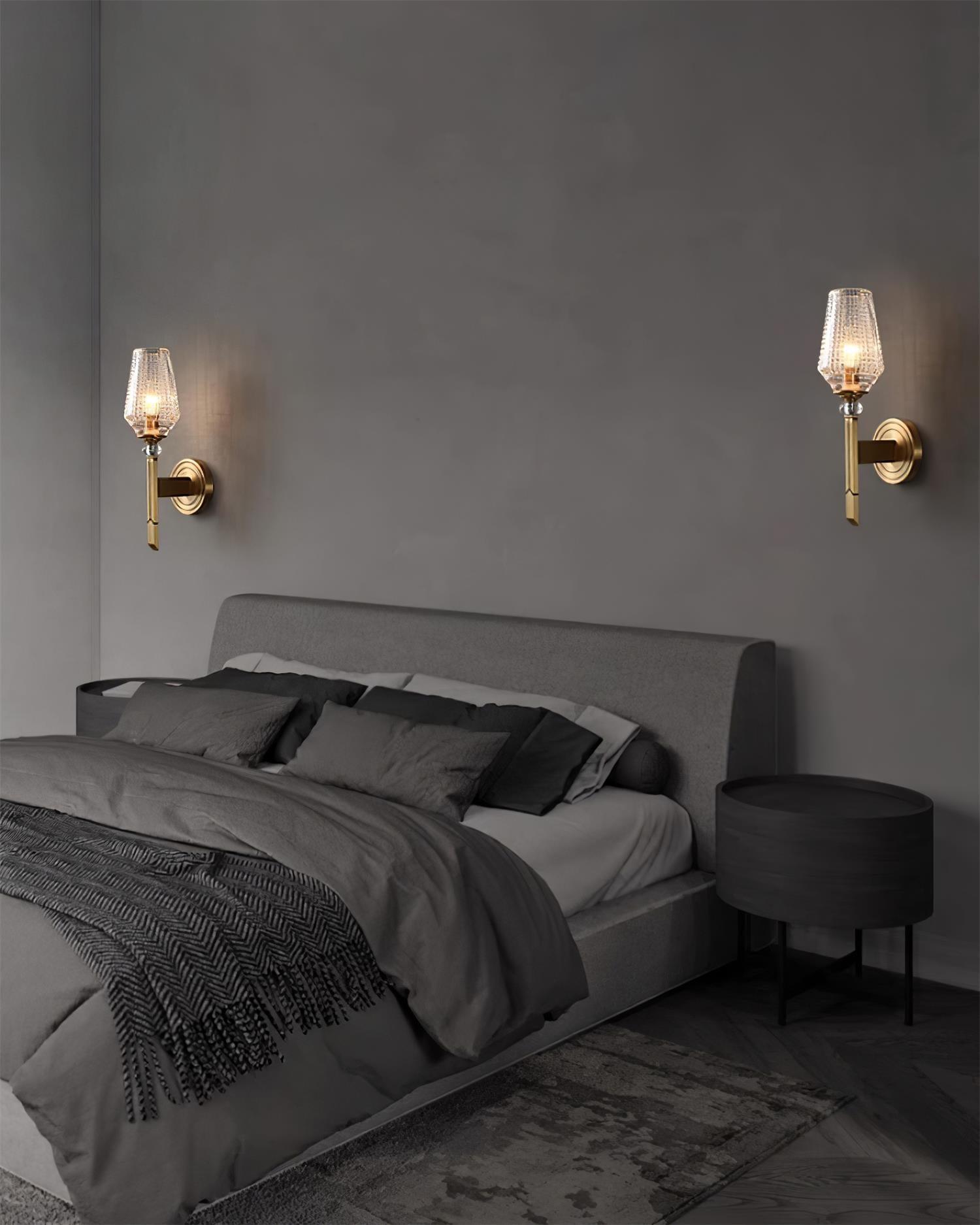 Devora Brass Wall Lamp - Letslighting