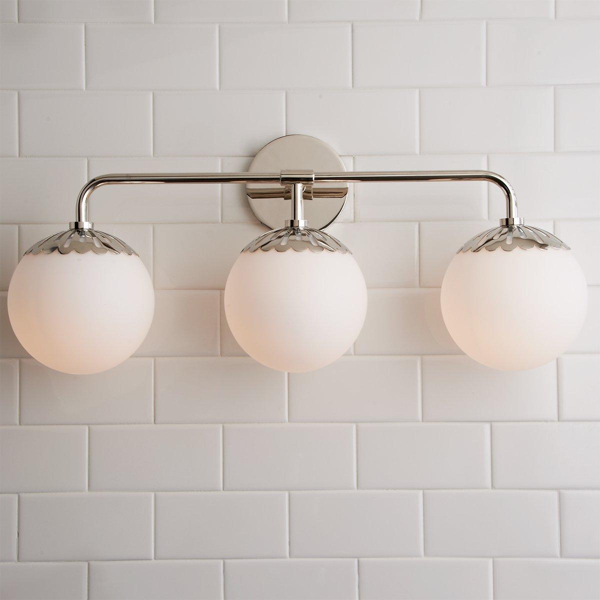 Aegis Modern Minimalist Globe Brass Glass Sconce Wall Lamp - Lamp Copper