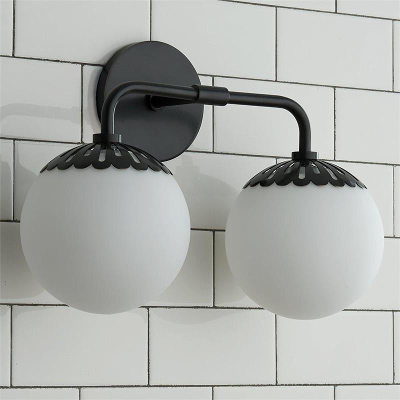 Aegis Modern Minimalist Globe Brass Glass Sconce Wall Lamp - Lamp Copper