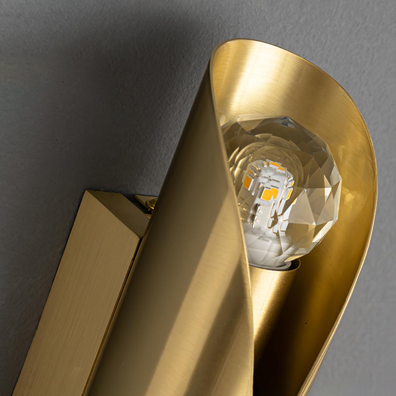 Diamonds Brass Wall Lamp - Letslighting