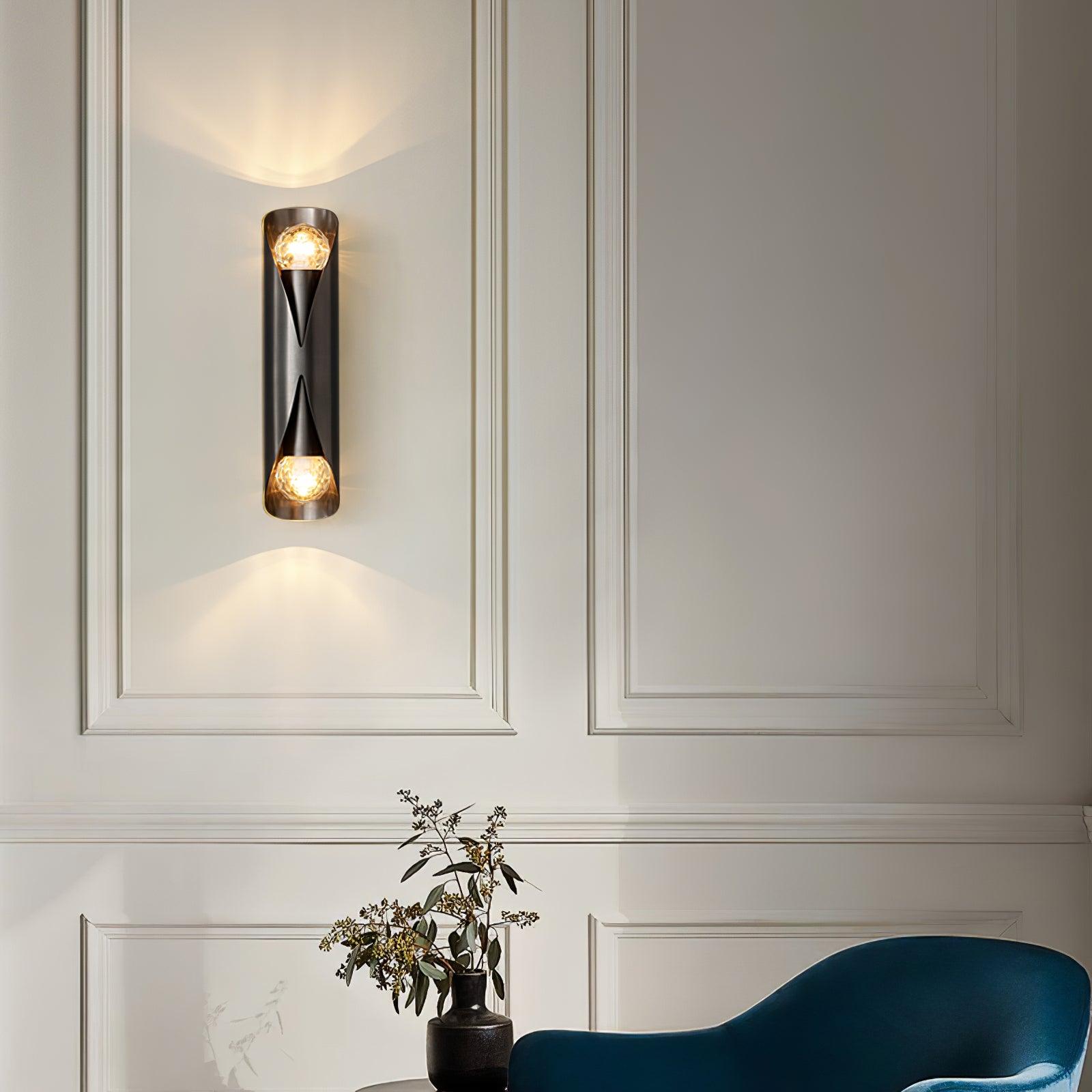 Diamonds Brass Wall Lamp - Letslighting