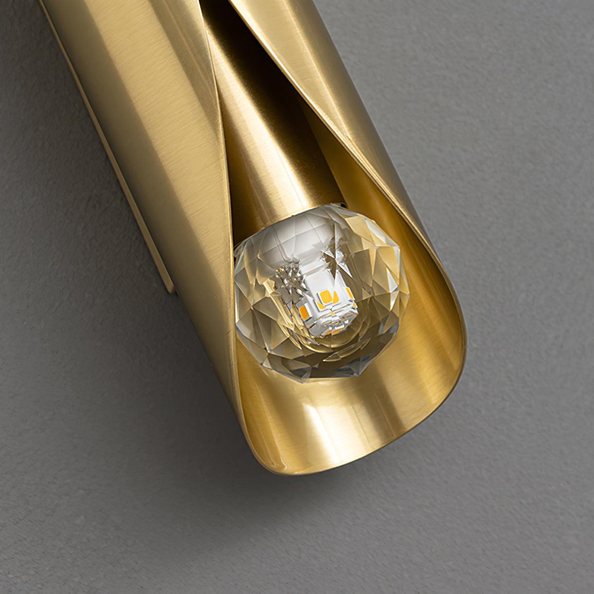 Diamonds Brass Wall Lamp - Letslighting