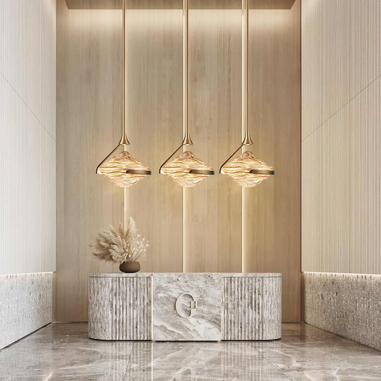 Diamond Crystal Pendant Lamp - Letslighting