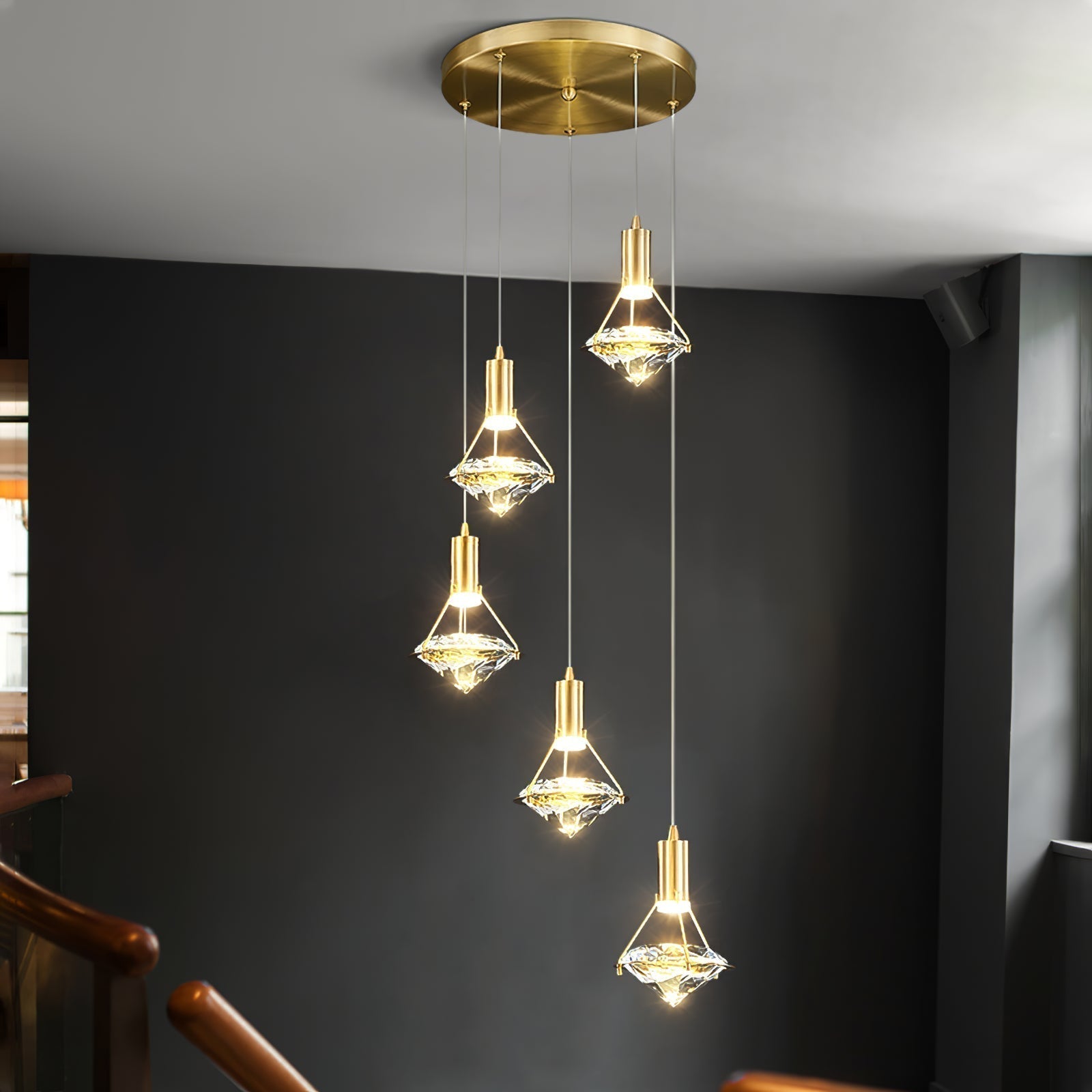 Diamond Pendant Lamp - Letslighting