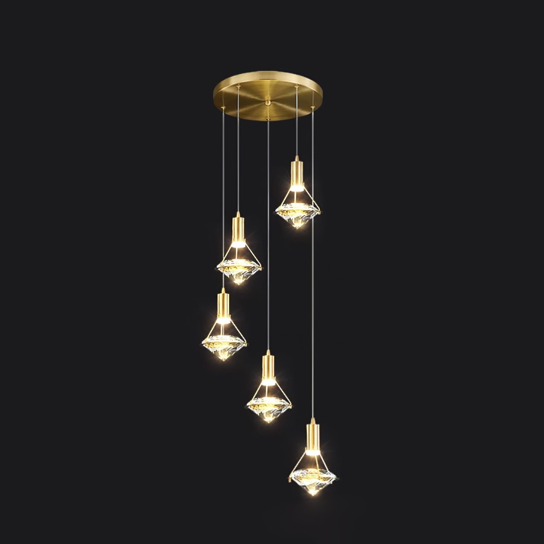 Diamond Pendant Lamp - Letslighting