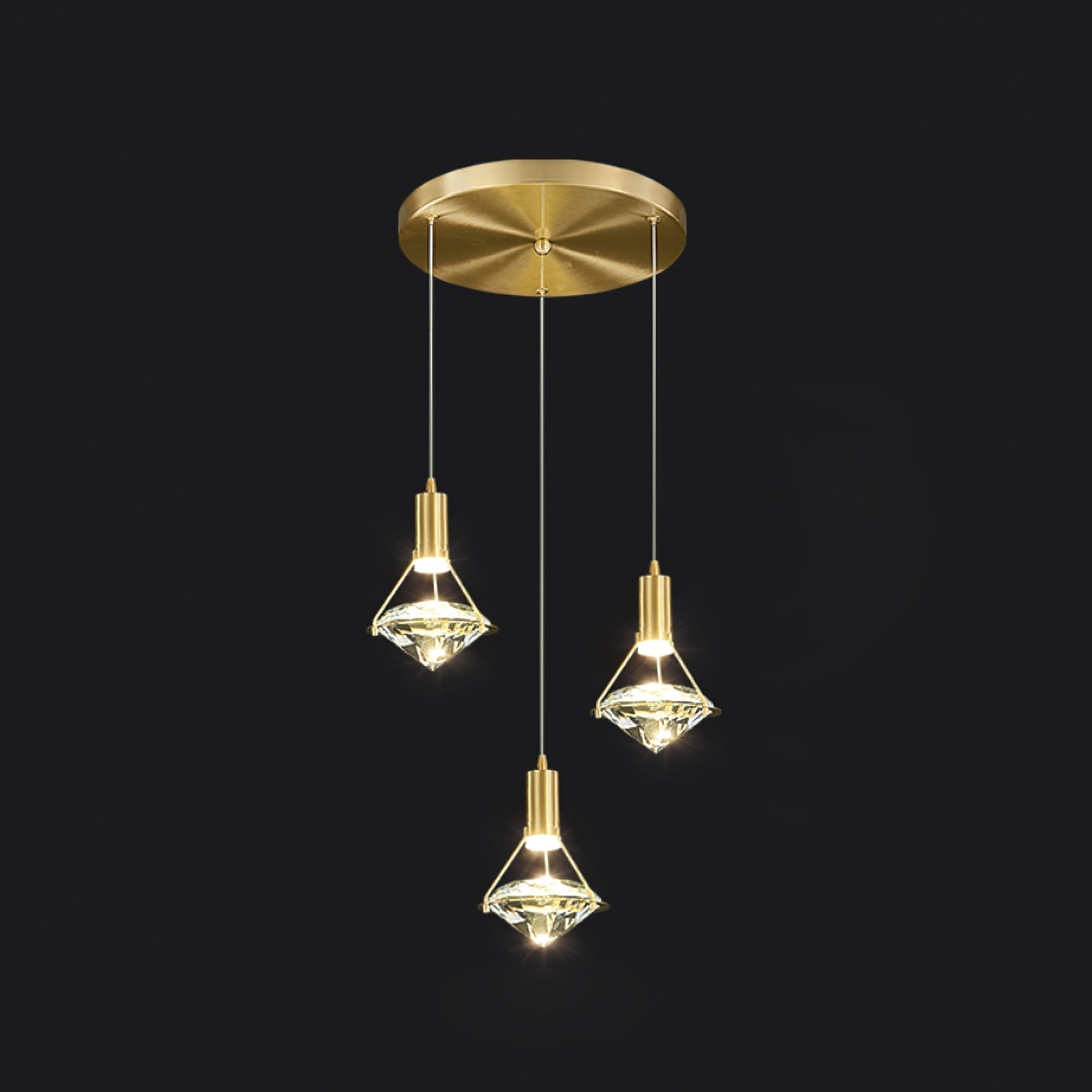 Diamond Pendant Lamp - Letslighting