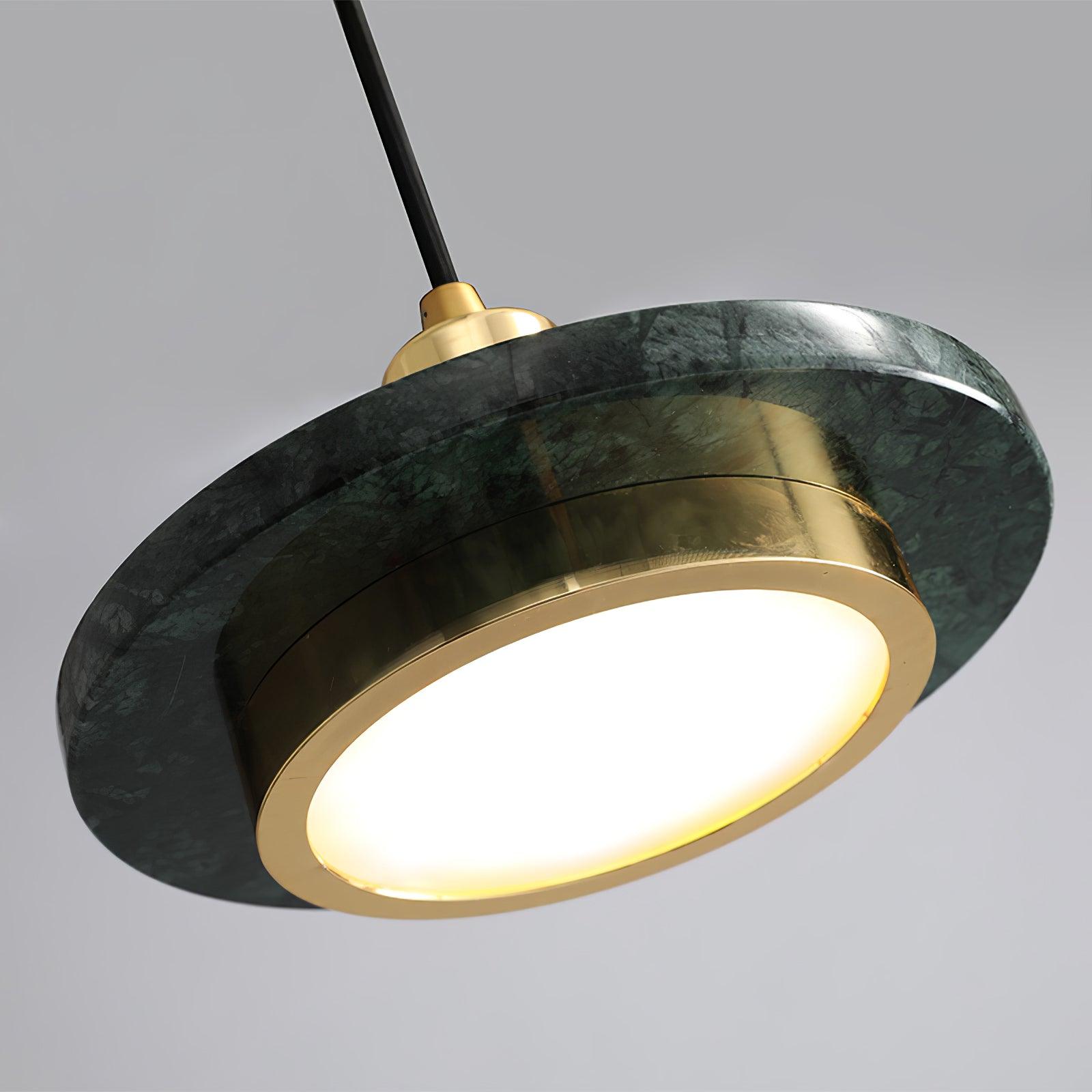 Double Circle Pendant Light - Letslighting