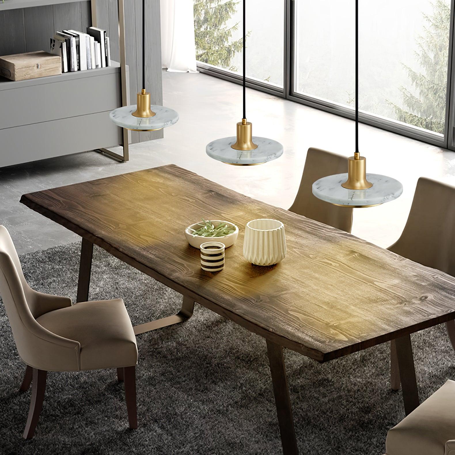 Double Circle Pendant Light - Letslighting