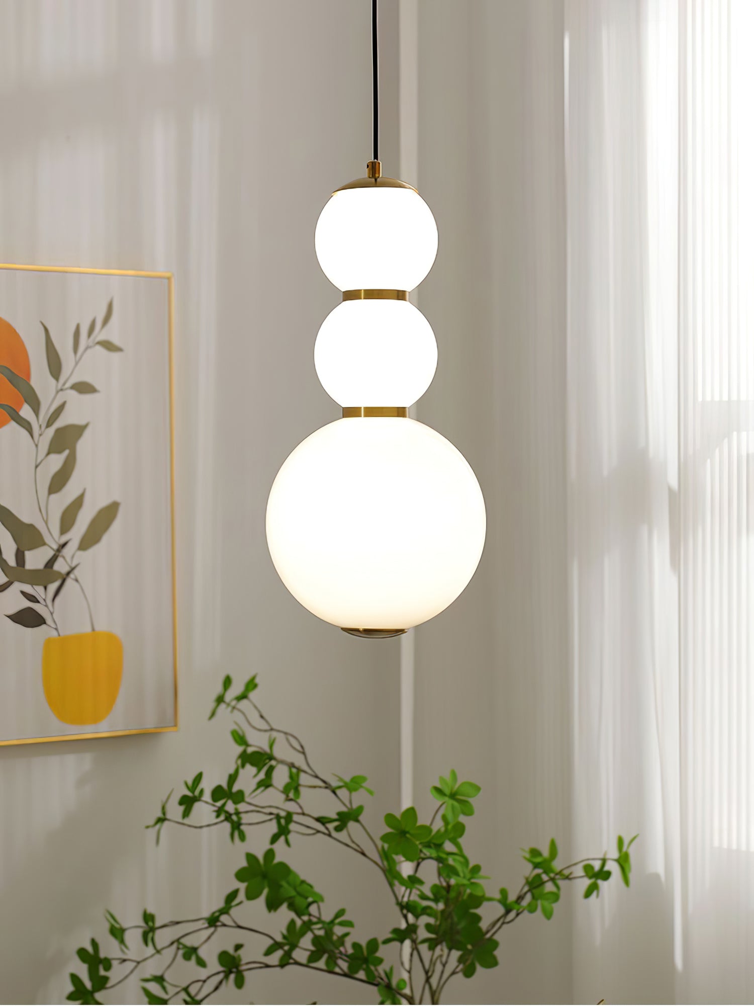 Double Globe Pendant Lamp - Letslighting