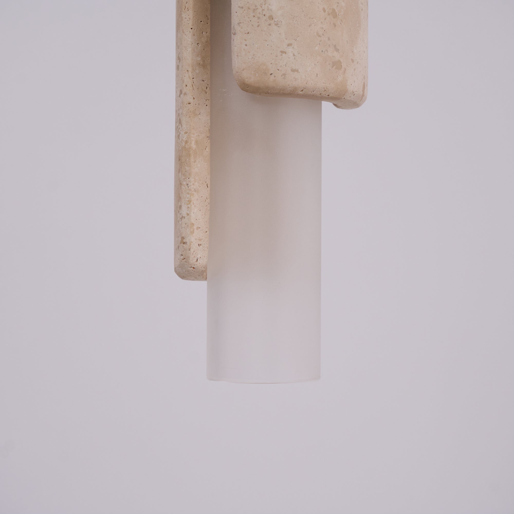 Elix Modern Minimalist Marble Glass Pendant Lamp - Lamp Copper