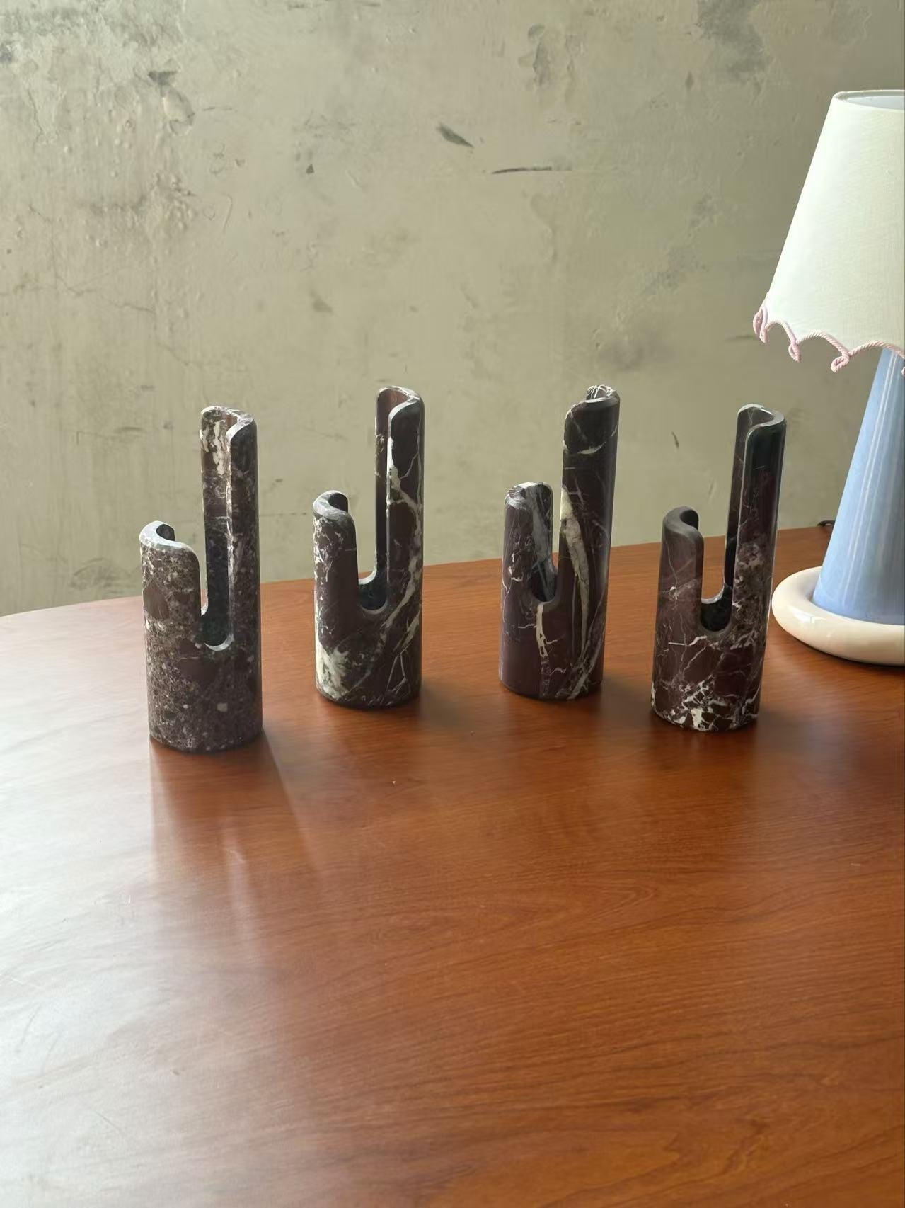 Elix Modern Minimalist Marble Glass Pendant Lamp - Lamp Copper