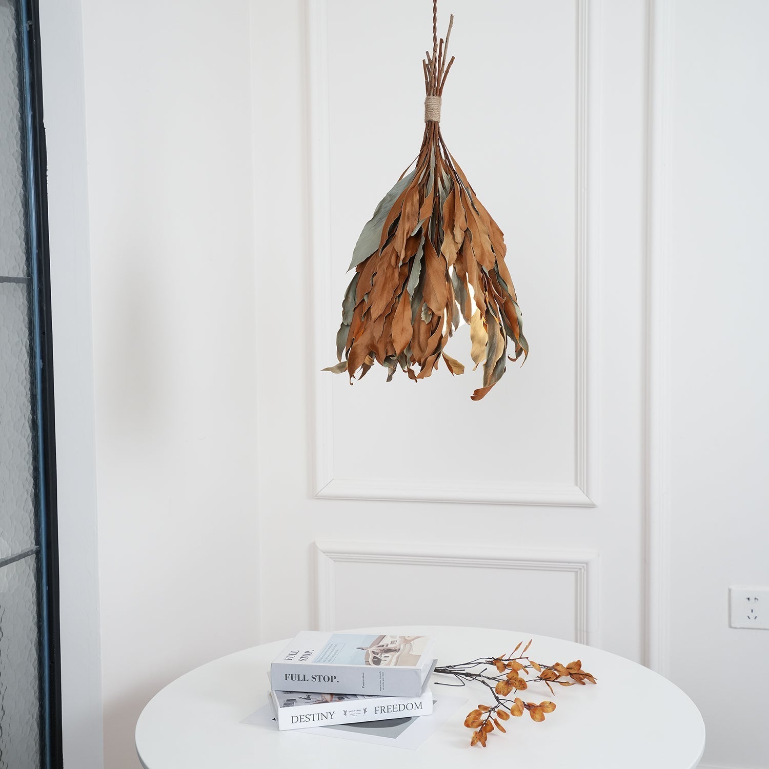 Dried Branch Leaf Pendant Lamp - Letslighting