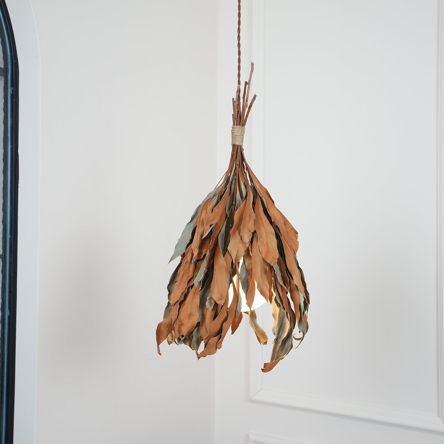 Dried Branch Leaf Pendant Lamp - Letslighting