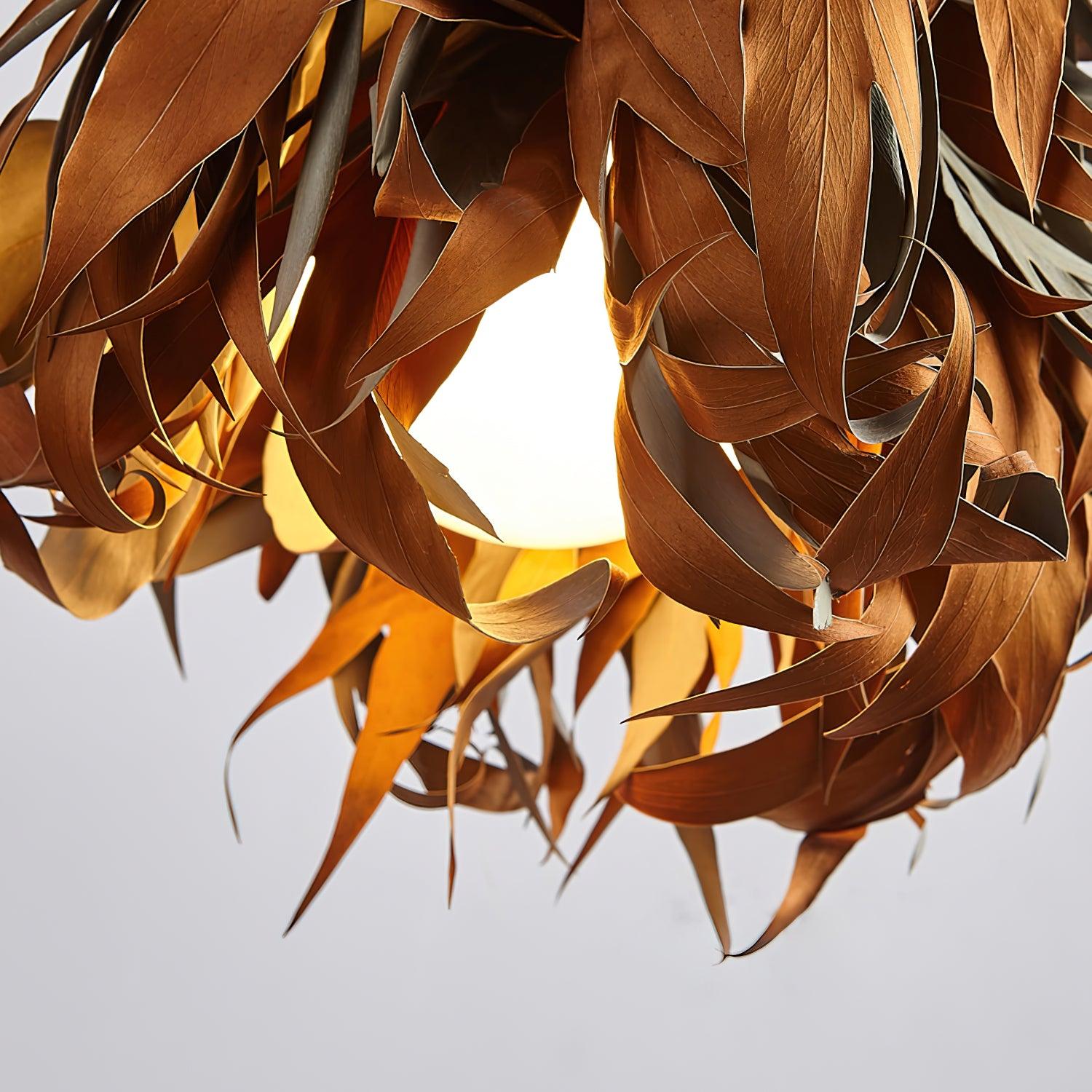 Dried Branch Leaf Pendant Lamp - Letslighting