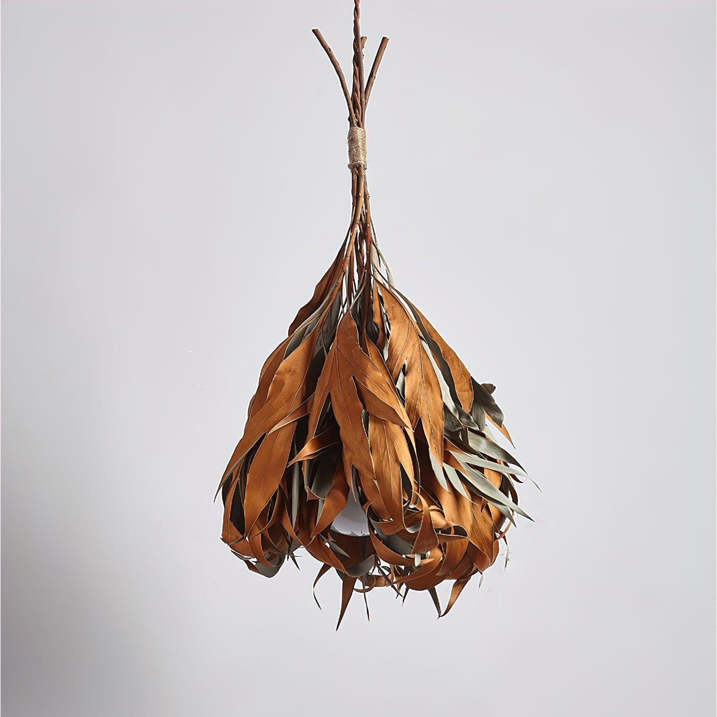 Dried Branch Leaf Pendant Lamp - Letslighting