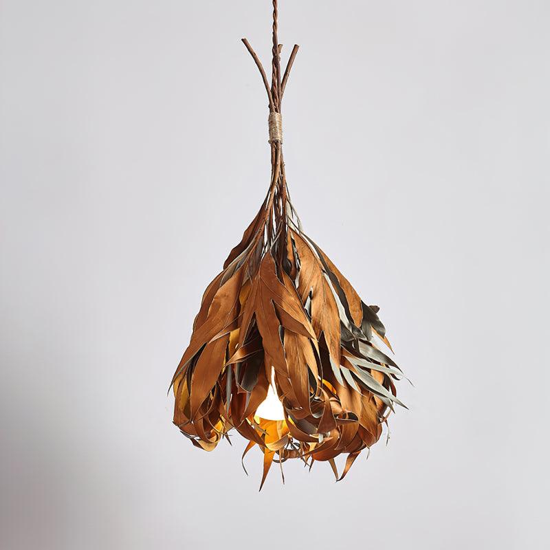 Dried Branch Leaf Pendant Lamp - Letslighting